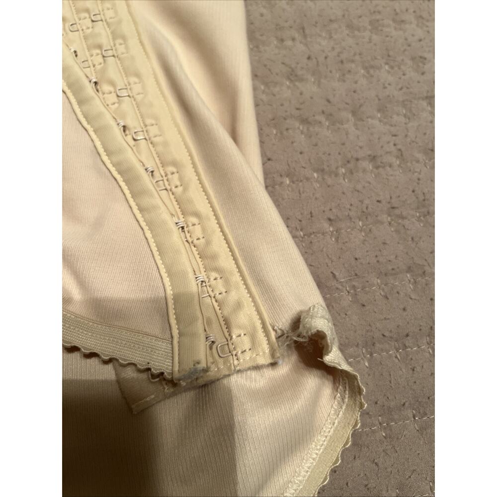 Marena Recovery faja Compression Garment. Beige. XL. Three Row Hooks. High Back - Picture 3 of 4